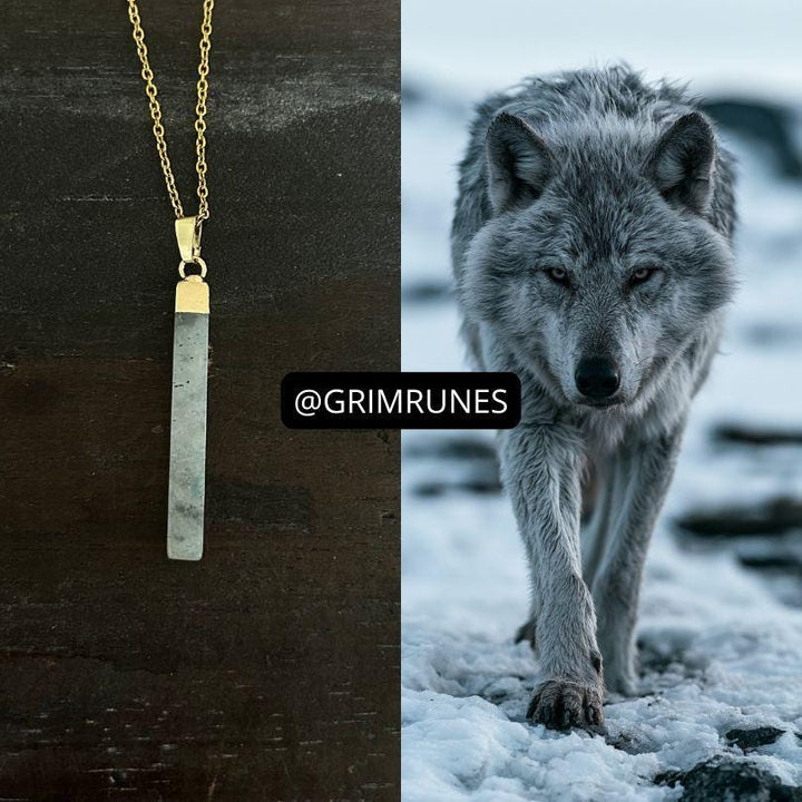 Amarok Wolf Spirit Companion Vessel Magic Necklace