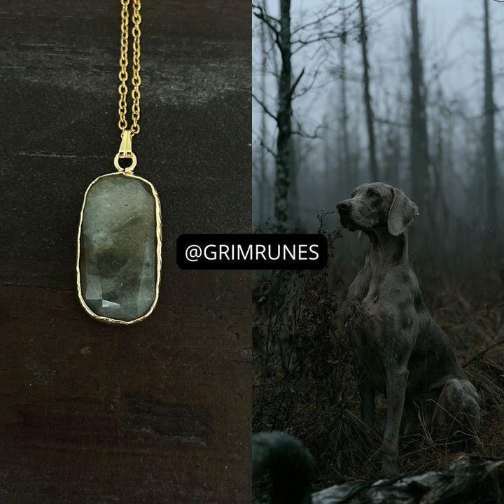 Dog Spirit Companion Spirit Vessel Magic Necklace