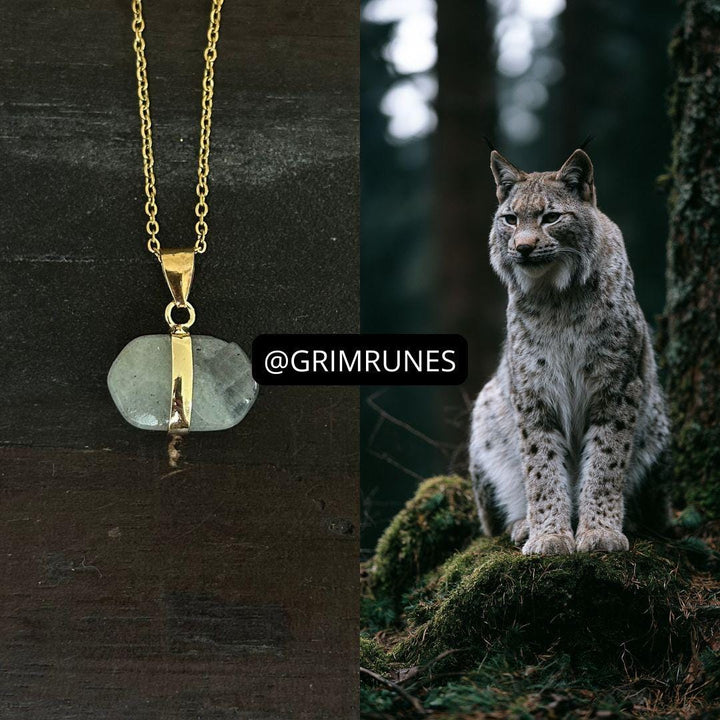 Lynx Spirit Companion Spirit Vessel Magic Necklace