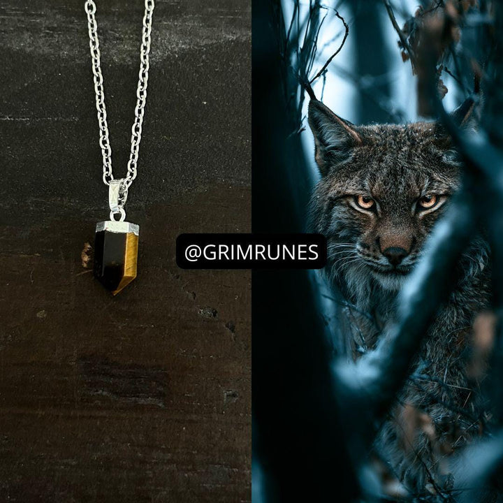 Lynx Spirit Companion Spirit Vessel Magic Necklace