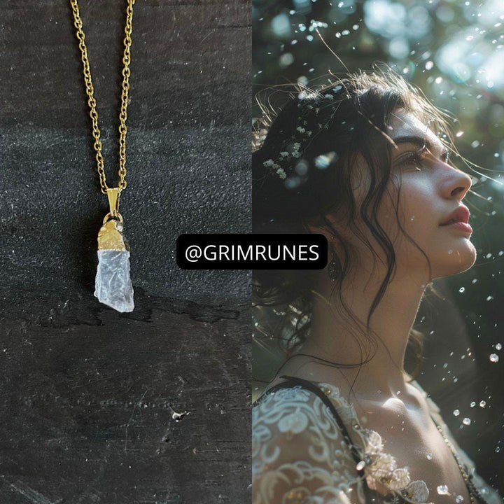 Release Stress Spell Give Serenity Enhanched Necklace