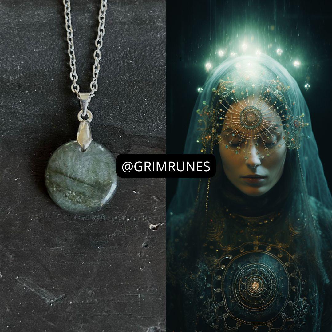 Third Eye Spell Activate Divination Skills Psychic abilities Necklace