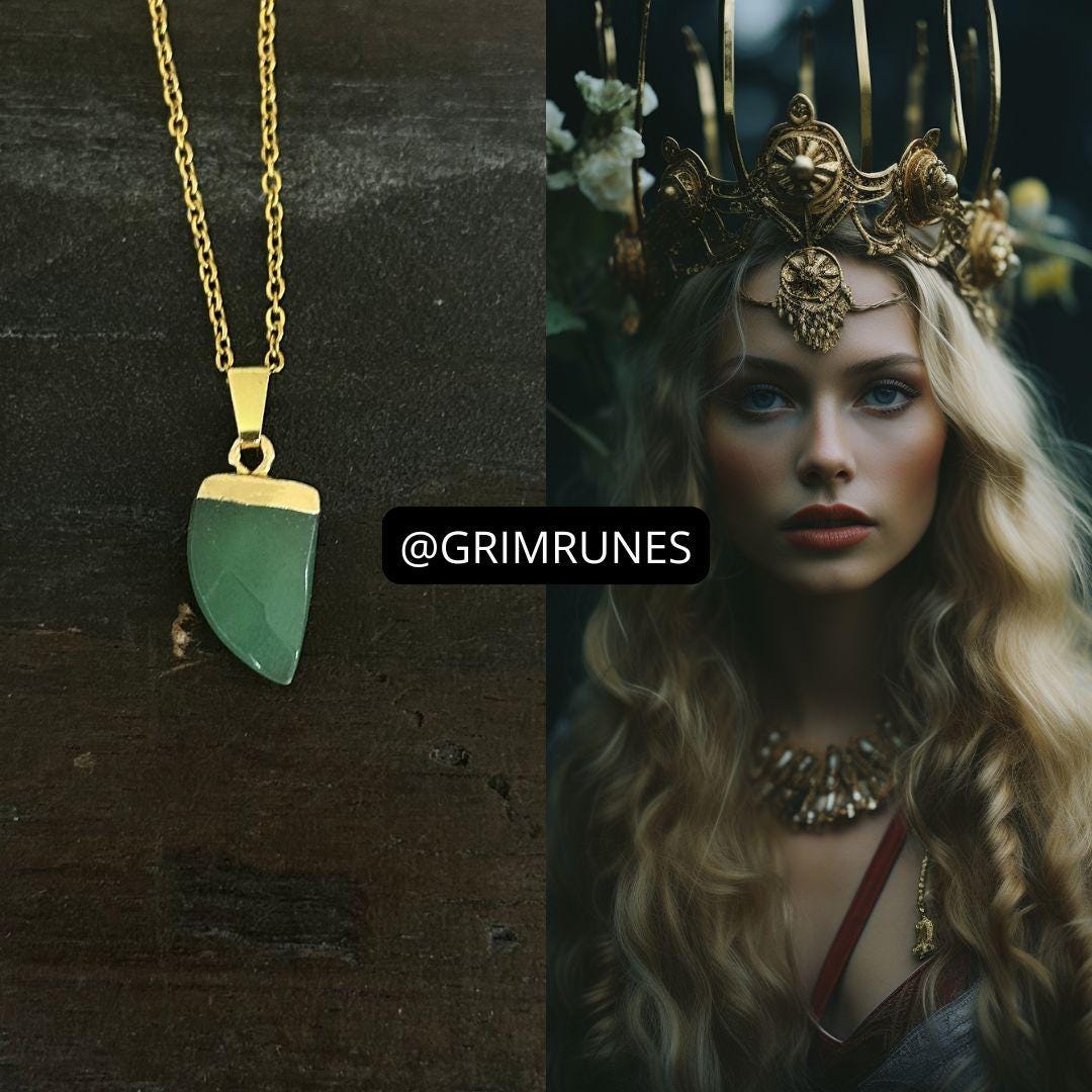 FREYJA Portal Direct Magic Portal to Freyja Enhanced Necklace