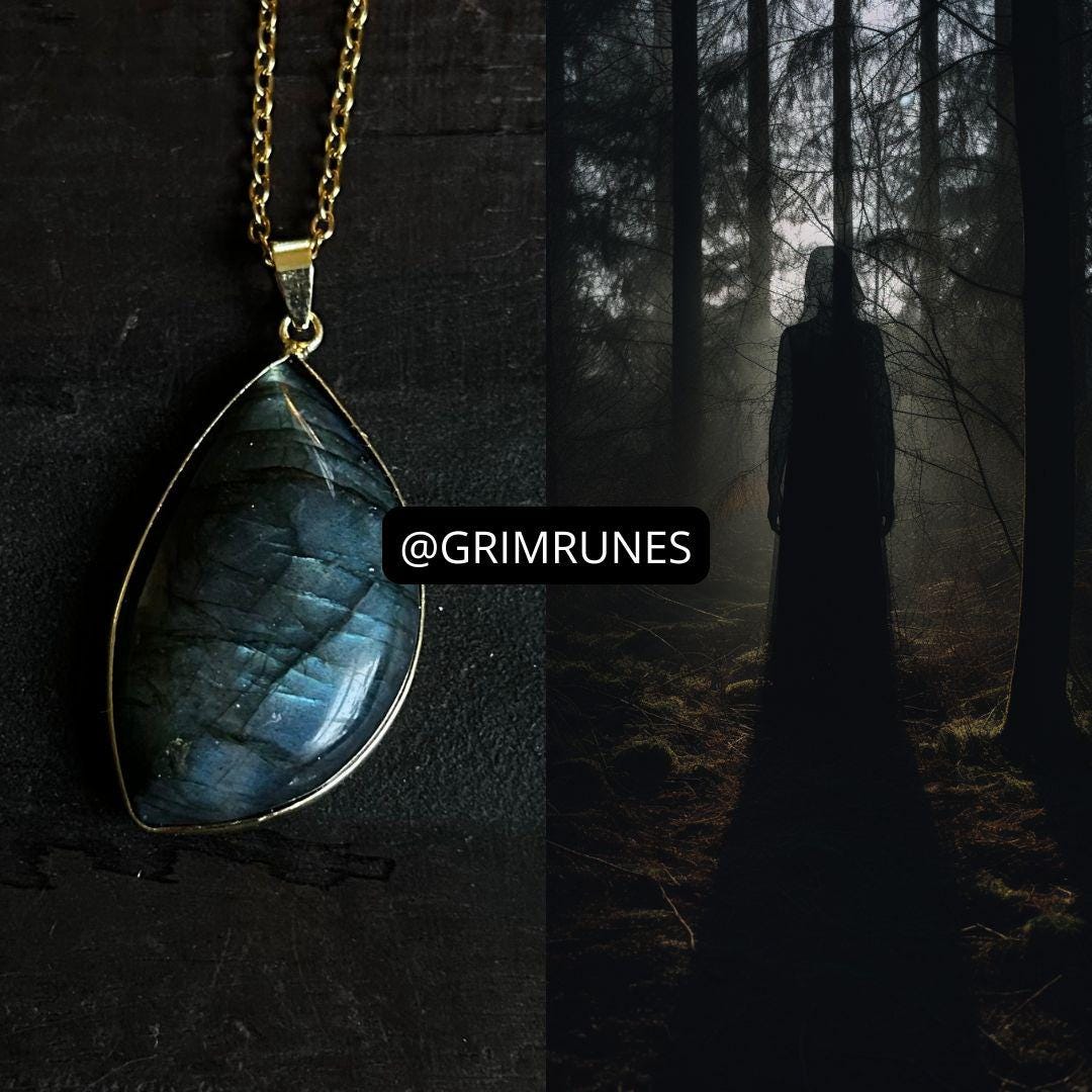 Shadow of the Witch Get Magic Powers Become a Witch Enhanced Necklace