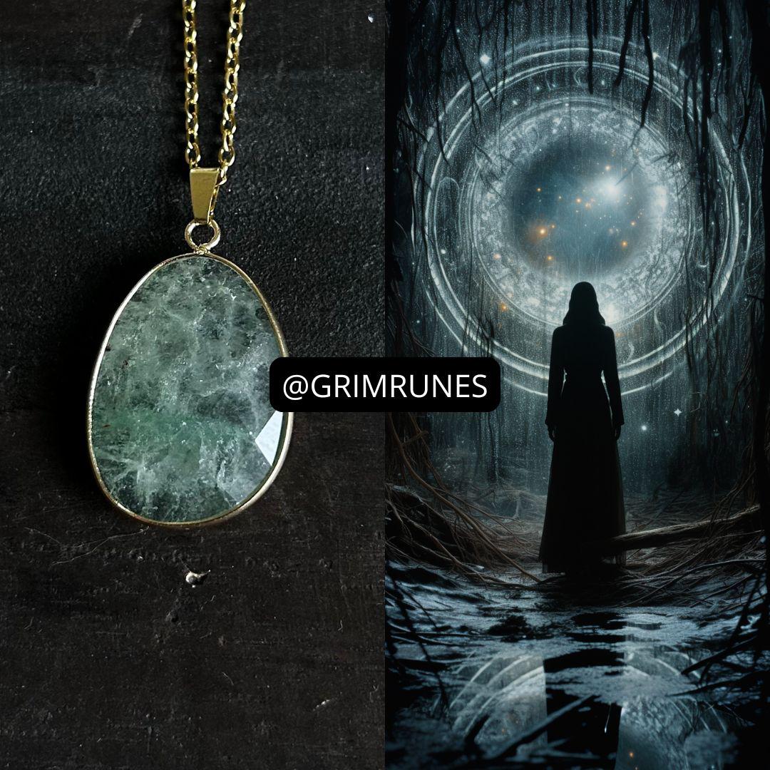 Hecate Astral Realm Portal Enhanced Necklace