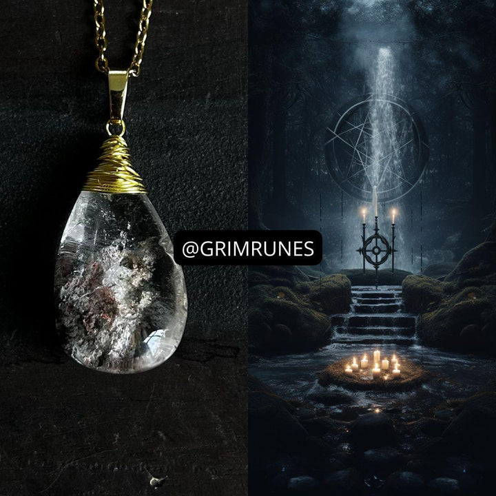 Cloaking Spell - Concealment Necklace Spiritual Protection Enhanced Conjured Spell