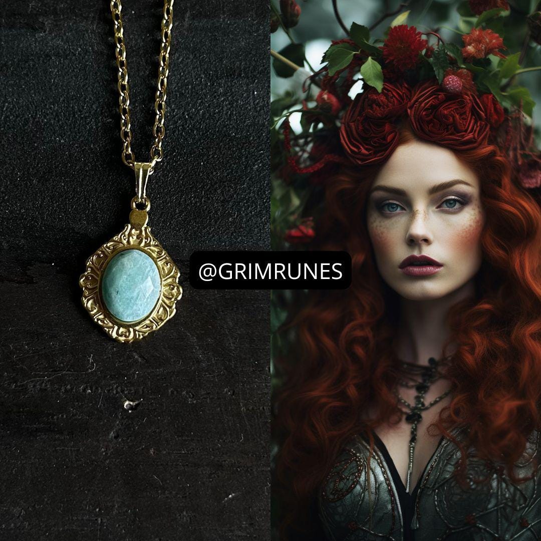 PERSEPHONE Portal Direct Magic Portal to Persephone Enhanced Necklace