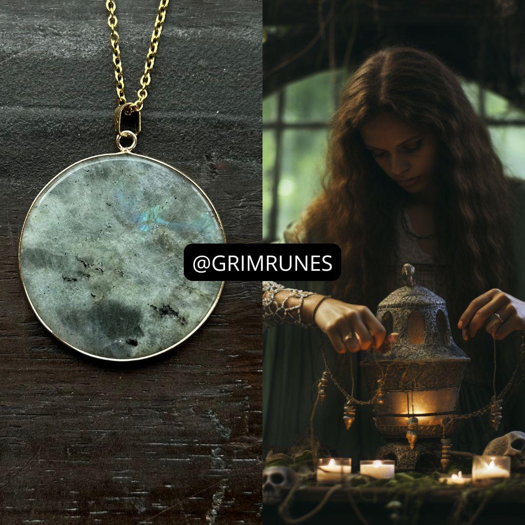 Psychometry Ability Spell Enhanced Necklace