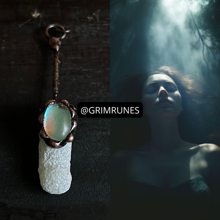 Astral Projecting Travelling Spell Astral Travel Enhanced Necklace