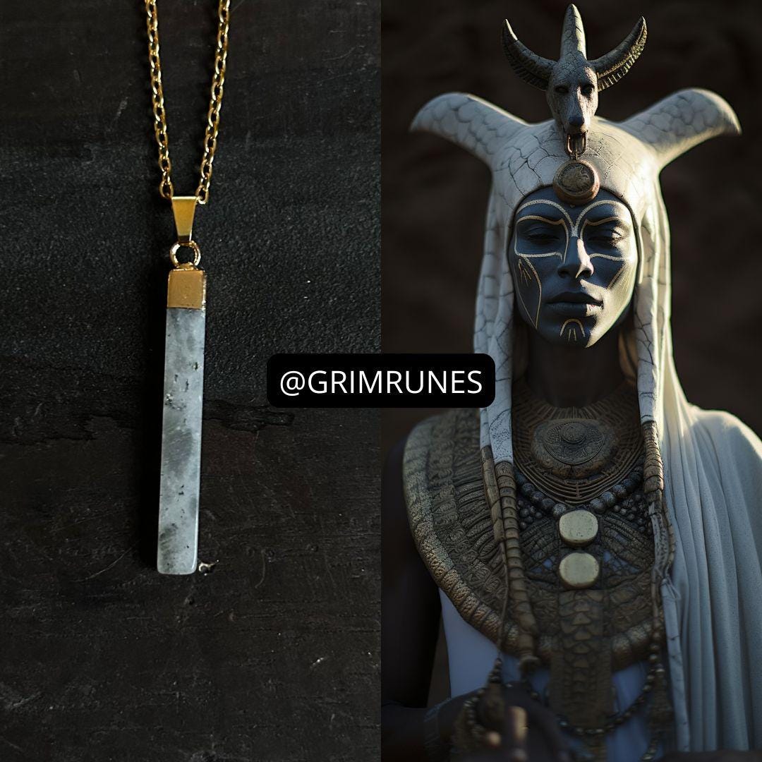 KHONSU Portal Direct Magic Portal to Set Enhanced Necklace