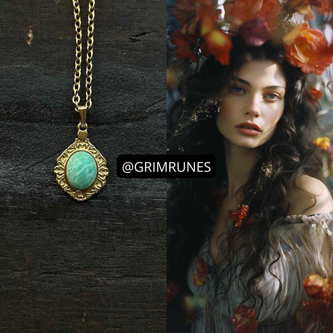 Wealth and Beauty Necklace Spell Enchanced Necklace Glamour Money abundance