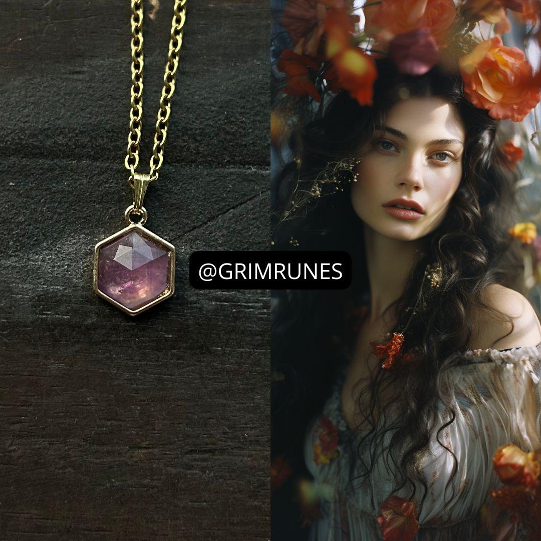 Wealth and Beauty Necklace Spell Enchanced Necklace Glamour Money abundance