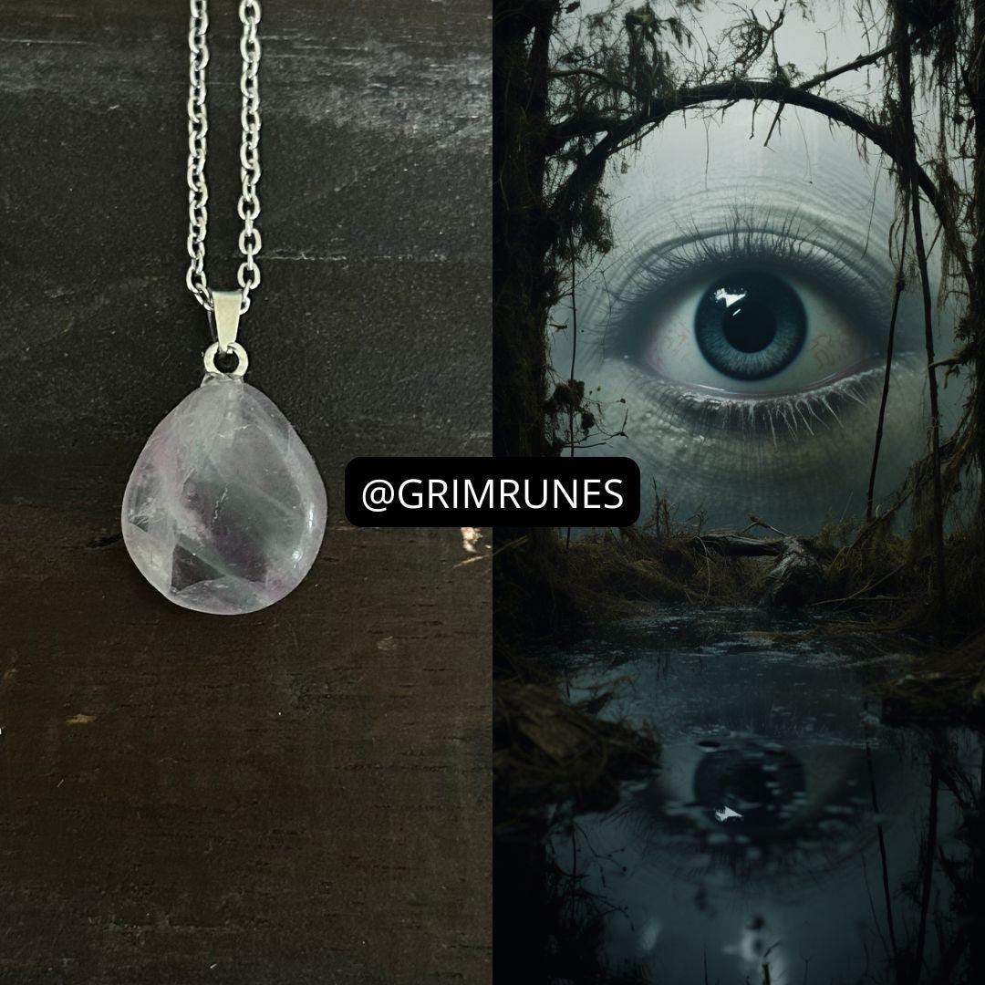 Remote Viewing Psychic Gifts Necklace Divination