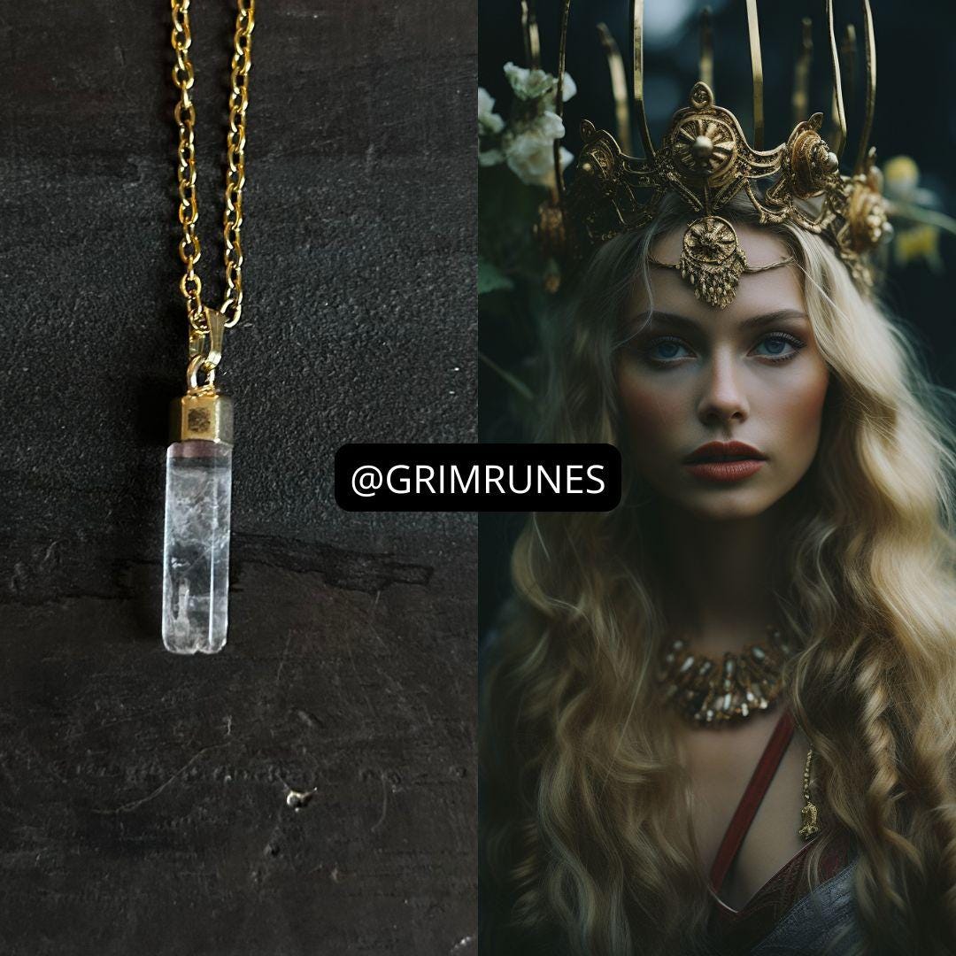 FREYJA Portal Direct Magic Portal to Freyja Enhanced Necklace