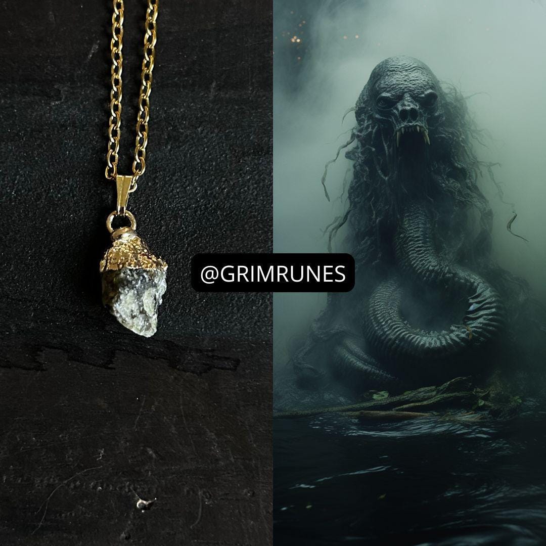 LEVIATHAN Portal Direct Magic Portal to Leviathan Enhanced Necklace