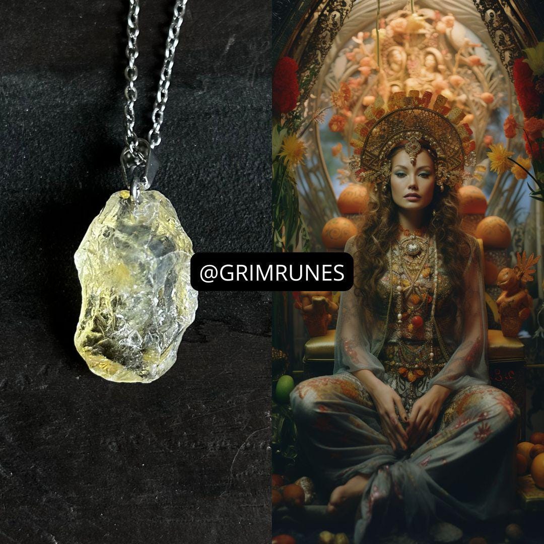 FORTUNA Portal Direct Magic Portal to Fortuna Enhanced Necklace