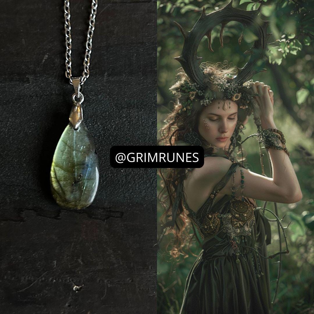 NERTHUS Portal Direct Magic Portal to Nerthus Enhanced Necklace