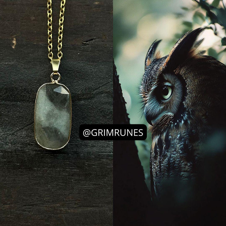 Owl Spirit Companion Vessel Magic Necklace