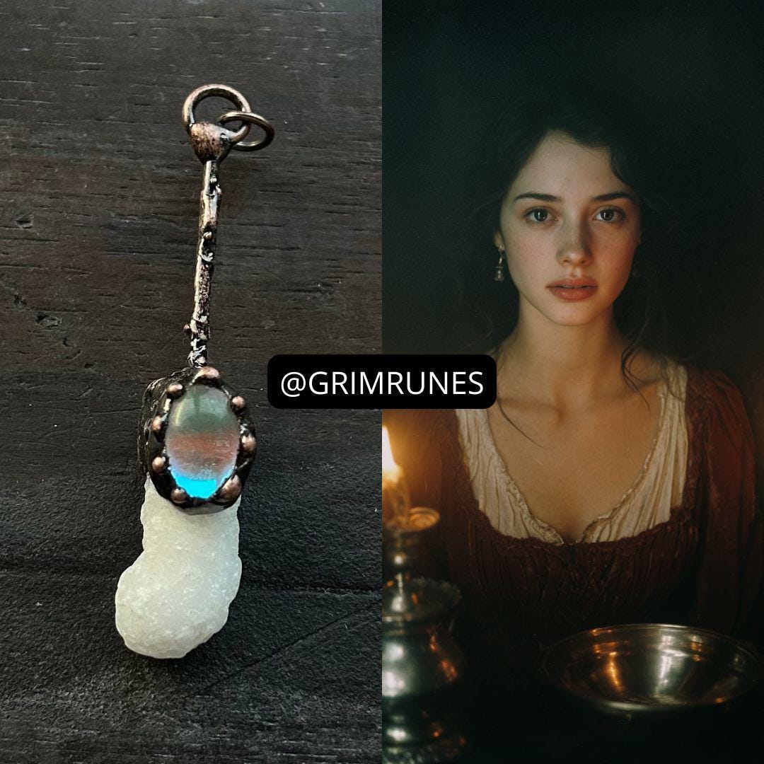 Manifestation Spell Enhance Abilities and Manifest Anything Necklace